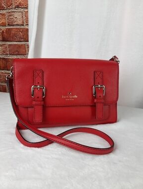 Kate Spade Red  Crossbody Bag